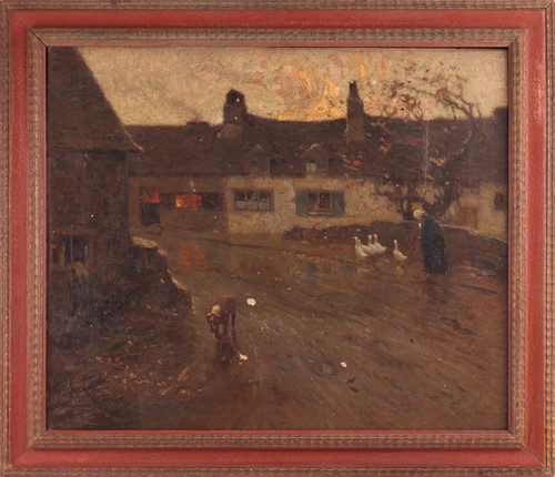 Lot 15 - Frederick Hall (British 1860-1948) Driving...