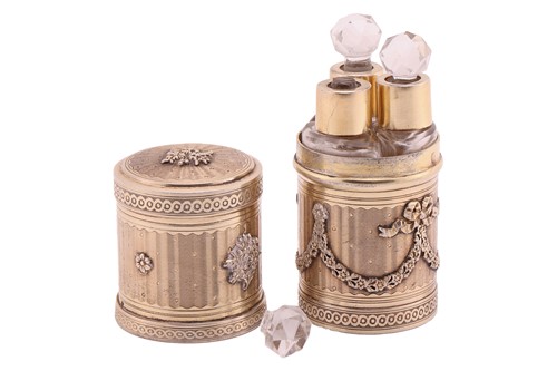 Lot 333 - An early 20th Century French silver-gilt...