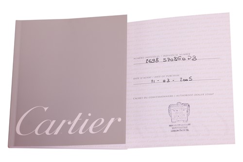 Lot 292 - Cartier Santos Demoiselle Wrist Watch...