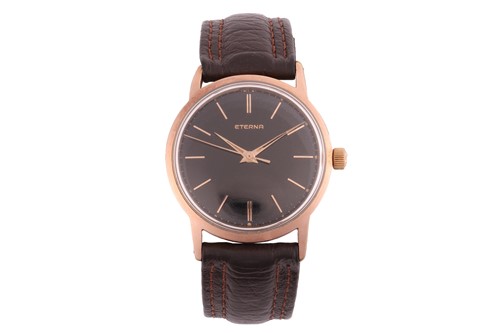 Lot 276 - Eterna A Gold-Plated Gentleman’s Wrist Watch...