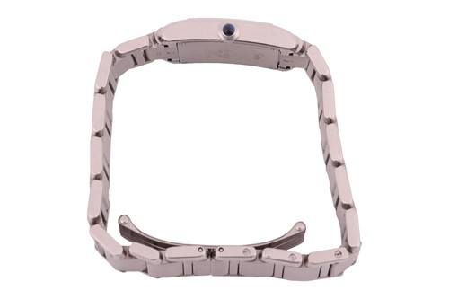 Lot Cartier Tank Franccaise Reference: 2301 Serial:...