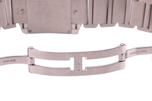 Lot Cartier Tank Franccaise Reference: 2301 Serial:...