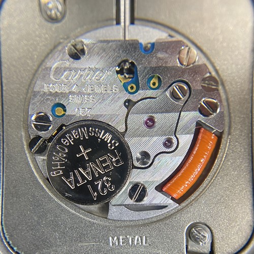 Lot Cartier Tank Franccaise Reference: 2301 Serial:...