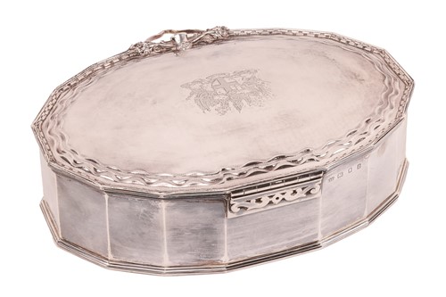 Lot Omar Ramsden (1873-1939): a large silver...