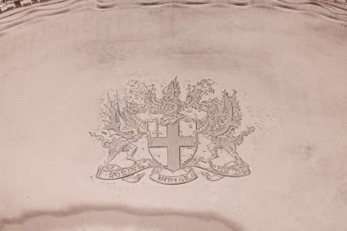 Lot Omar Ramsden (1873-1939): a large silver...