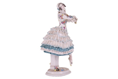 Lot 16 - Meissen: Chiarina from the Ballets Russes in...