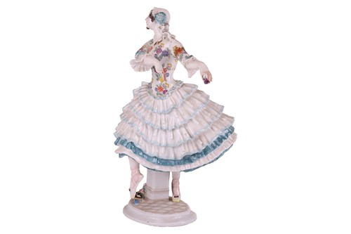 Lot 16 - Meissen: Chiarina from the Ballets Russes in...