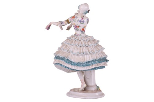 Lot 16 - Meissen: Chiarina from the Ballets Russes in...