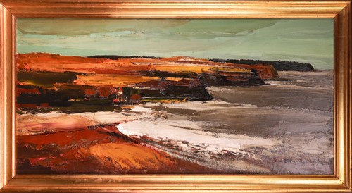 Lot 73 - Donald McIntyre (British 1923-2009) Coastal...