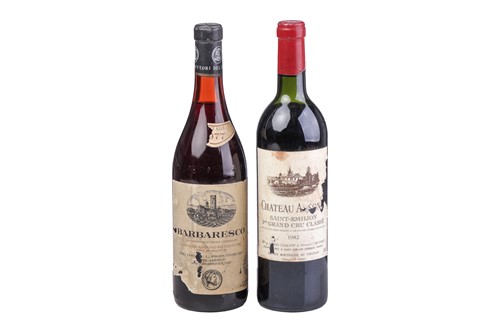 Lot A bottle of 1982 Chateau Ausone Saint Emilion...