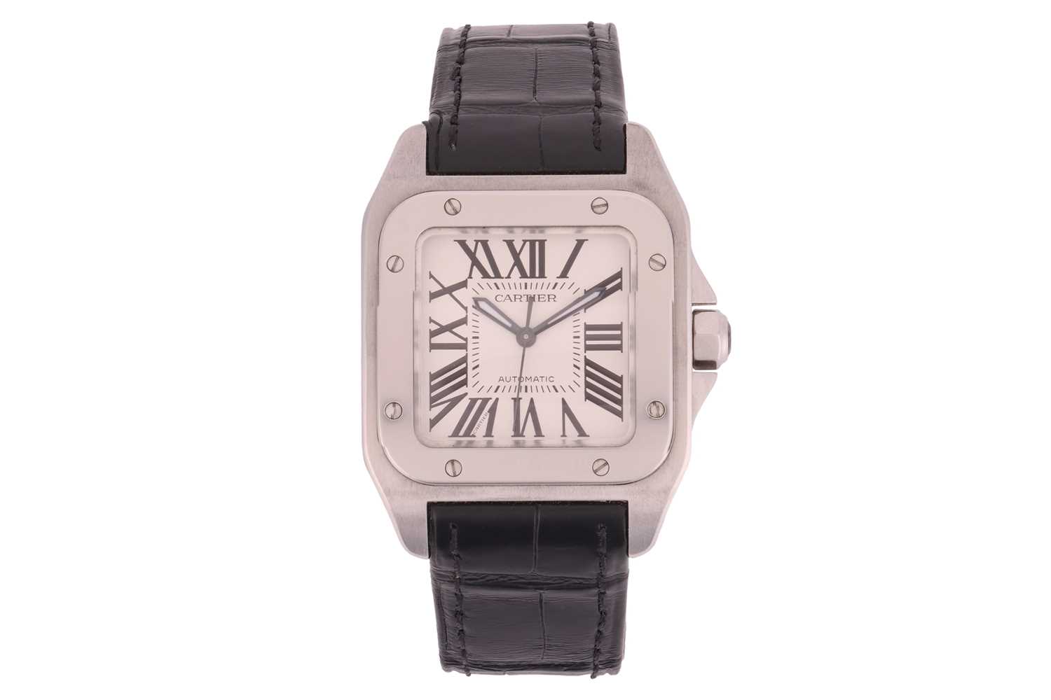 Lot Cartier Santos 100 Reference: 2878 Serial:...