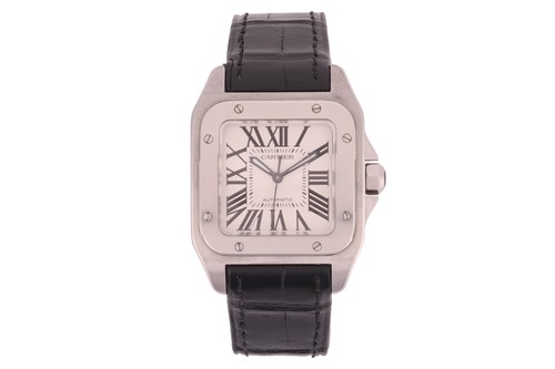 Lot Cartier Santos 100 Reference: 2878 Serial:...