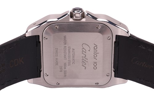 Lot Cartier Santos 100 Reference: 2878 Serial:...