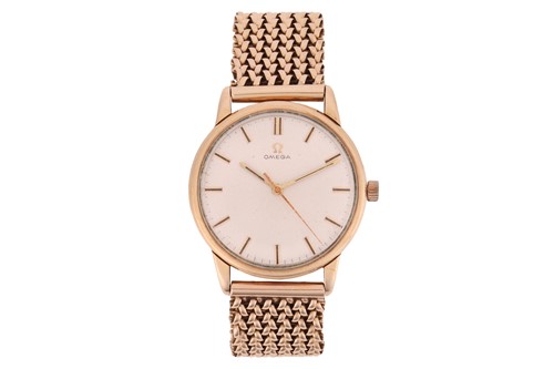 Lot Omega 9ct Gold Wrist Watch Reference: 1315418...
