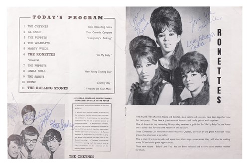 Lot 68 - The Rolling Stones: an original multi-signed...