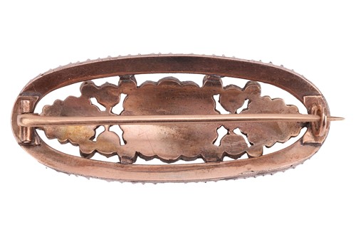 Lot A Dutch rose-cut diamond brooch, comprising...