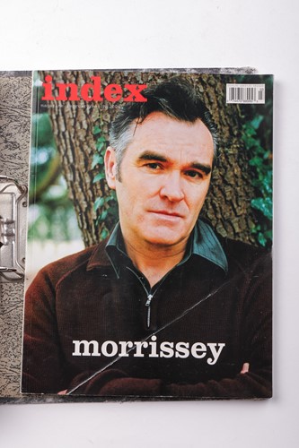 Lot 79 - Morrissey / The Smiths: A folder containing a...
