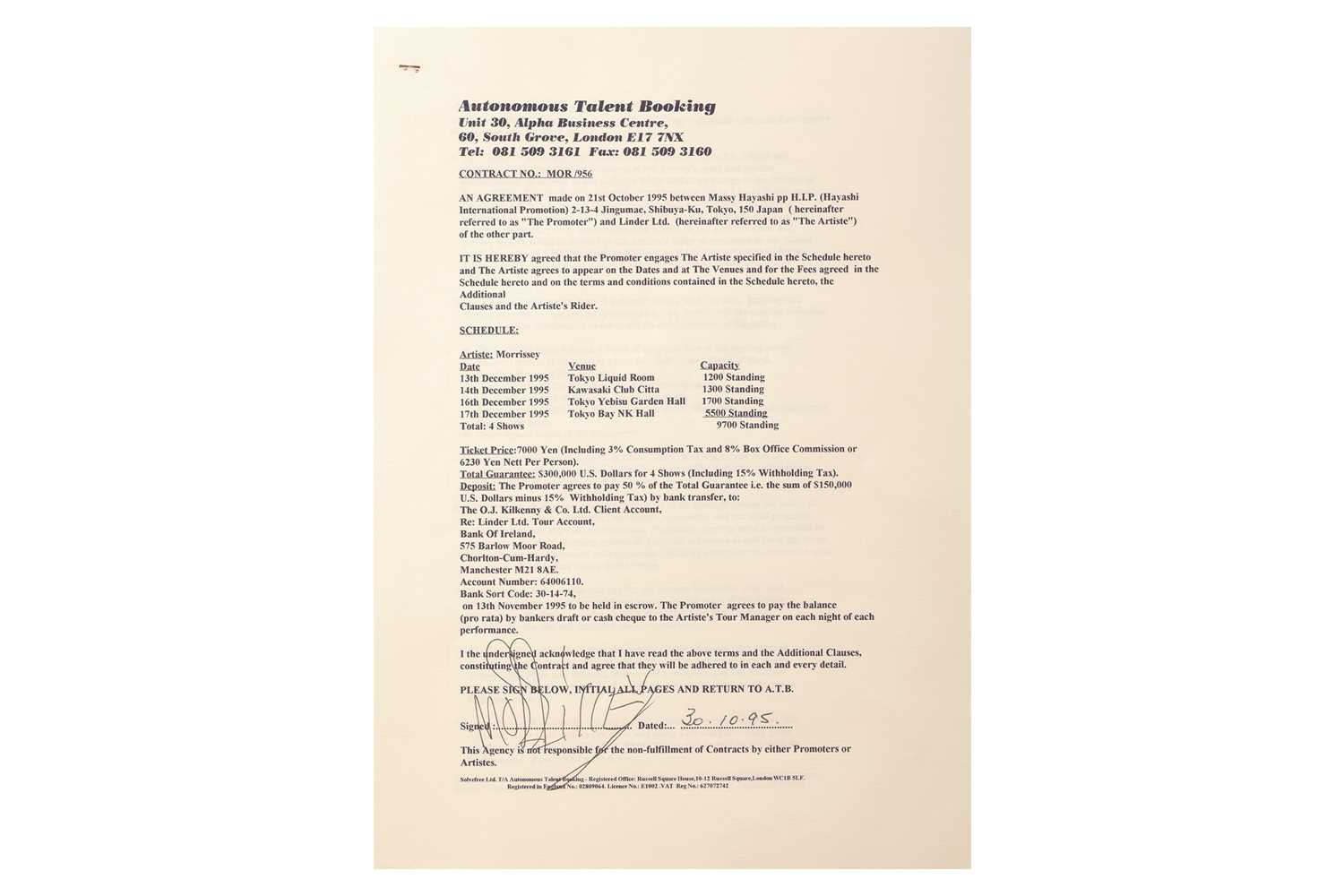 Lot 80 - The Smiths / Morrissey: two copies an original...