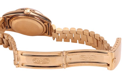 Lot 367 - Rolex 18ct Gold Day-Date Wrist Watch Reference:...