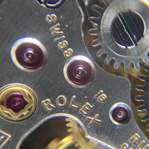 Lot 365 - Rolex – An ‘18K’ Precision Dress Watch;...