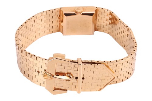 Lot 365 - Rolex – An ‘18K’ Precision Dress Watch;...