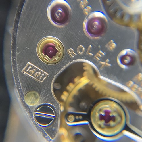 Lot 365 - Rolex – An ‘18K’ Precision Dress Watch;...