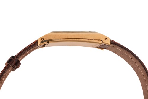 Lot 361 - Patek Philippe Gentleman’s Rectangular Wrist...