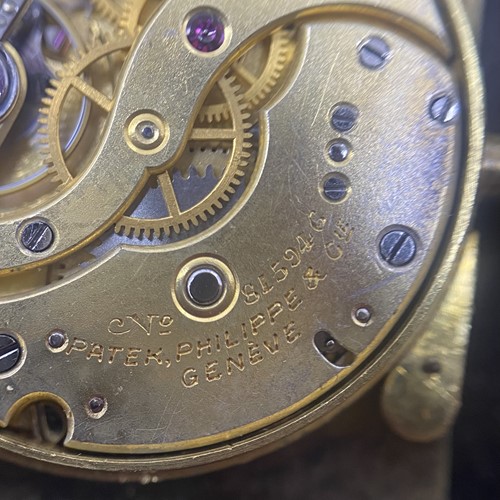 Lot 361 - Patek Philippe Gentleman’s Rectangular Wrist...