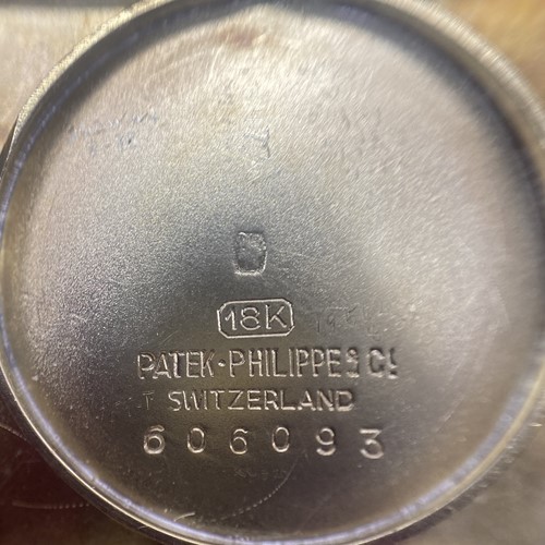 Lot 361 - Patek Philippe Gentleman’s Rectangular Wrist...