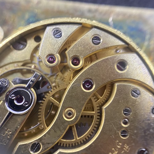 Lot 361 - Patek Philippe Gentleman’s Rectangular Wrist...