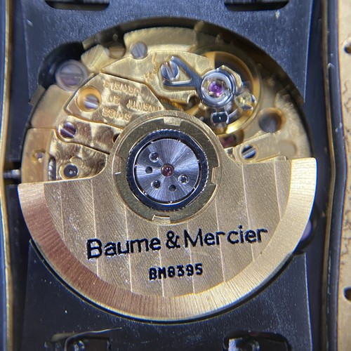 Lot Baume & Mercier 18ct Gold Hampton Wrist Watch...