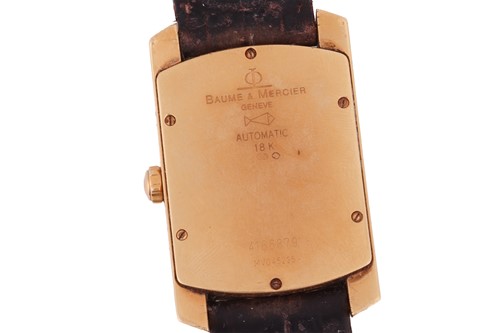 Lot Baume & Mercier 18ct Gold Hampton Wrist Watch...