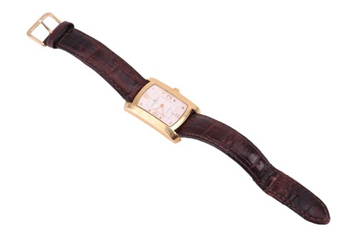 Lot Baume & Mercier 18ct Gold Hampton Wrist Watch...