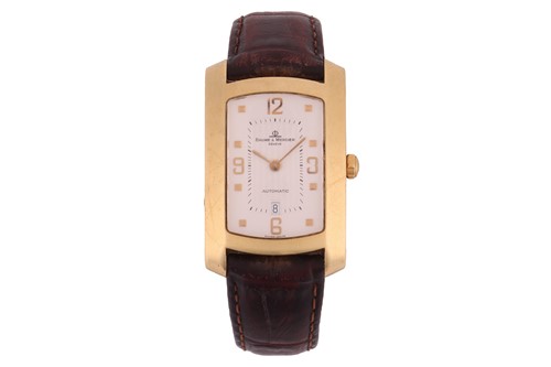 Lot Baume & Mercier 18ct Gold Hampton Wrist Watch...