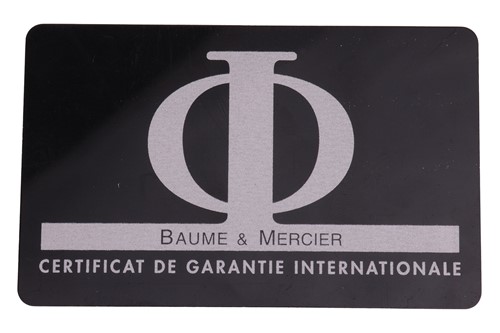 Lot Baume & Mercier 18ct Gold Hampton Wrist Watch...
