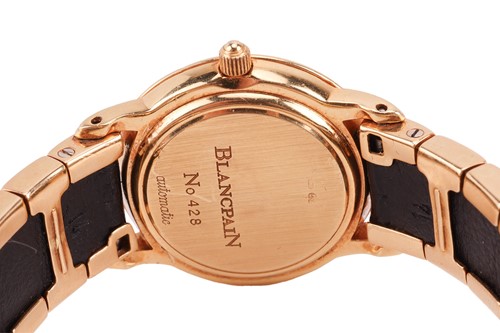 Lot 364 - Blancpain Lady’s Villeret 18ct Gold...