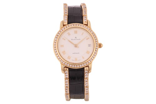Lot Blancpain Lady’s Villeret 18ct Gold...