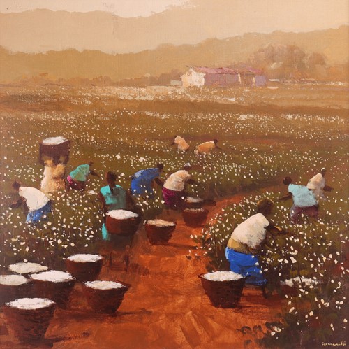 Lot 60 - Armando Romanelli (Brazilian b.1945) Colheita...