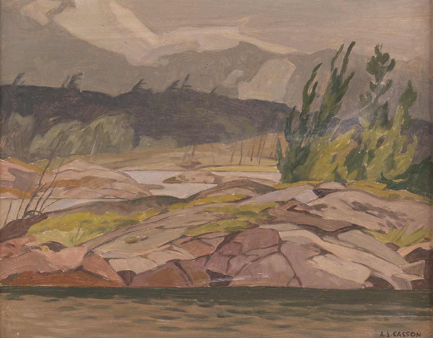 Lot Alfred Joseph Casson (Canadian 1898-1992) Byng...