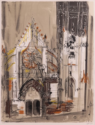Lot 65 - John Piper (British 1903-1992) Clamecy,...