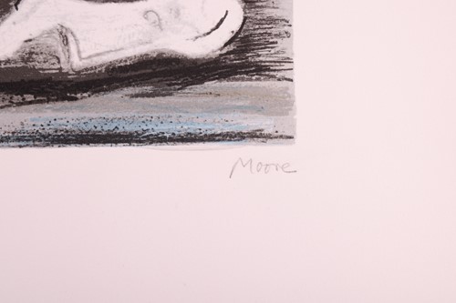 Lot 33 - Henry Moore (British 1898-1986) Six Reclining...