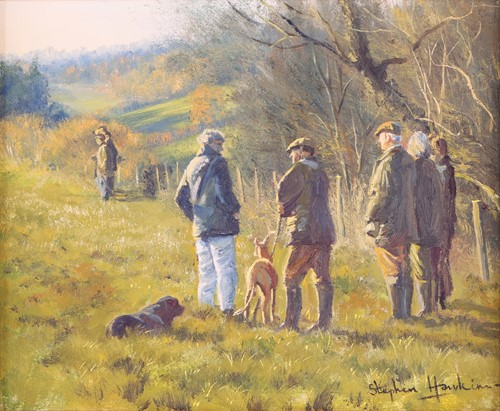 Lot 67 - Stephen Hawkins (British b.1964) Moving On;...