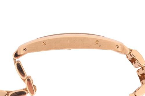 Lot 368 - Cartier 18ct Yellow Gold Tank Americaine...