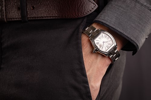 Lot 363 - Cartier Roadster Reference: 2675 Serial:...