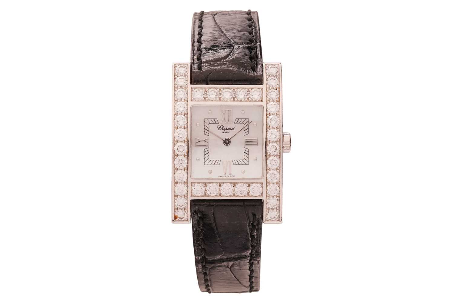 Lot 349 - Chopard Your Hour Diamond-set Wrist Watch...