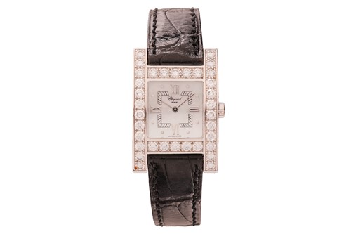 Lot 349 - Chopard Your Hour Diamond-set Wrist Watch...