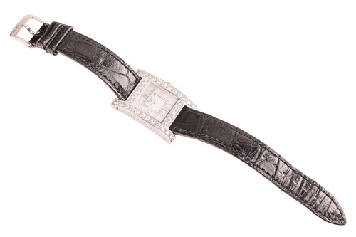 Lot 349 - Chopard Your Hour Diamond-set Wrist Watch...