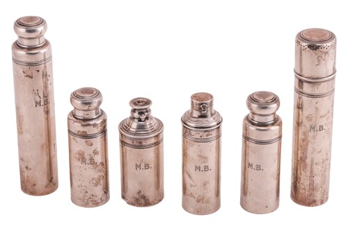 Lot 392 - A group of six early 20th-century Tiffany & Co....