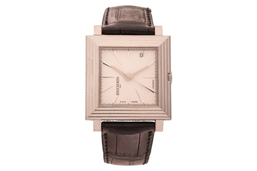 Lot 326 - Boucheron Carrée Wrist Watch Reference: 110...