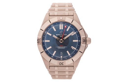 Lot 322 - Breitling GMT Chronomat Chronometer Wrist...